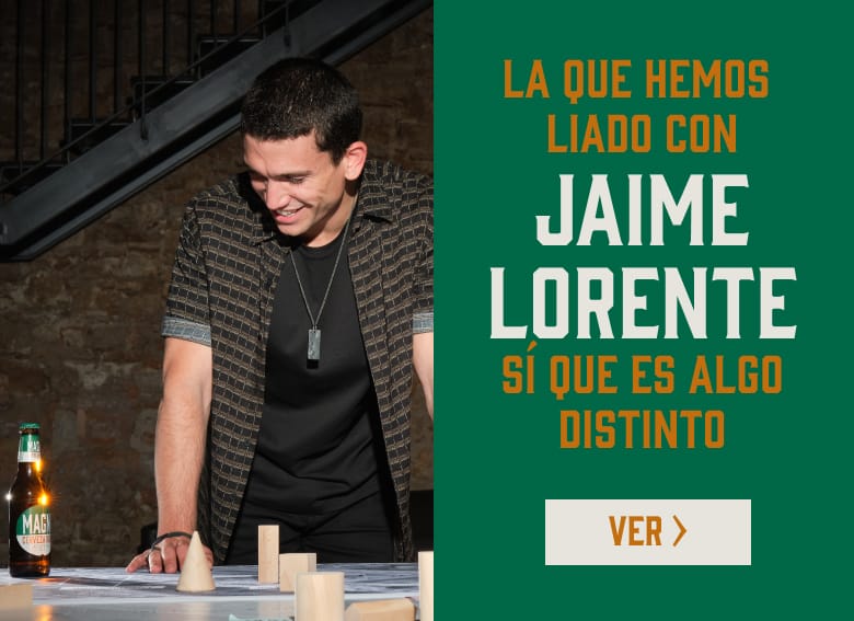 La que hemos liado con Jaime Lorente sí que es algo distinto 